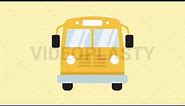 Bus Icon Animation [MOV & GIF]