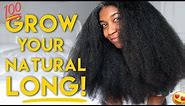 MY BEST TIPS to GROW LONG HEALTHY NATURAL HAIR - Naptural85