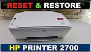 How To Reset & Restore Any HP Printer ?