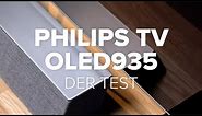 Philips OLED935 im Test: TV mit Ambilight und Soundbox | COMPUTER BILD [deutsch]