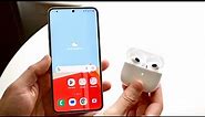 How To Connect AirPods To Samsung Galaxy S23