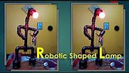How to make a Robotic shaped lamp with steel pipe | Steampunk Lamp Episode - 2