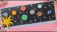 solar system craft DIY Planets Craft | Solar System Model Paper planets SOLAR SYSTEM MODEL