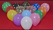 FUN HAPPY BIRTHDAY BALLOON BURSTING PART 10#ballons#popping#balloons#colorful#inflating#popup#pop