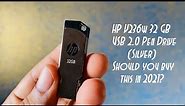 HP v236w 32 GB Pen Drive (Silver) | Should you buy this in 2021?