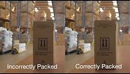 Dangerous Goods Packaging - incorrect & correct use