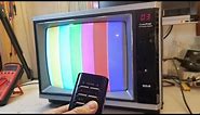 RCA 13" ColorTrak TV from 1983 (Model EGR338)
