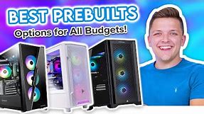 Best Prebuilt Gaming PCs to Buy in 2024! 😄 [Options for All Budgets & Resolutions!]
