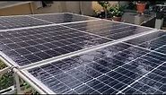Automatic Solar Panel Cleaning