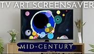 Mid-Century Modern Art Slideshow for Your TV | Famous Paintings Screensaver | 1 Hour, No Sound