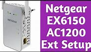 Netgear Ex6150 Setup Guide | Netgear Ac1200 Ex6150 Wifi Extender Setup Manual | Devicessetup