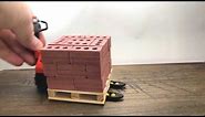 Mini Materials Pallet of Red Bricks