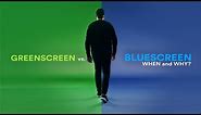 Greenscreen vs. Bluescreen | When and why?
