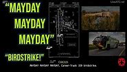 "MAYDAY Birdstrike!" | Cessna 172 Down at Centennial Airport Denver, CO | ATC and ARFF Audio