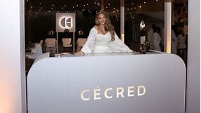 PURE/HONEY: Beyoncé Swaps Her Platinum Blonde For Honey Highlights At Cécred Launch Party