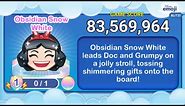 Disney Emoji Blitz OBSIDIAN SNOW WHITE (L1) - Snow White - Crystal Emoji - v57