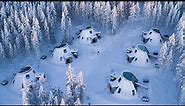 Glass Resort Rovaniemi: glass igloo type accommodation in Santa Claus Village in Lapland Finland