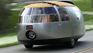 A Test Drive of the Death-Trap Car Designed by Buckminster Fuller