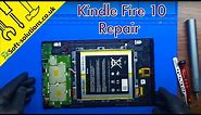 Kindle Fire 10 won’t charge, won't turn on.
