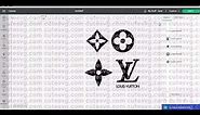 Louis Vuitton Logo SVG, PNG, DXF, EPS Cut files