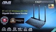 How to Setup ASUS RT-AC53 and Specification AC750 Dual Band Gigabit Router