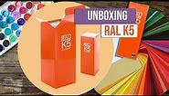 Unboxing RAL K5 Shade Card | Ral Color Chart Presentation | Official RAL Partner | RAL Color Books