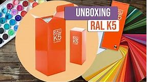 Unboxing RAL K5 Shade Card | Ral Color Chart Presentation | Official RAL Partner | RAL Color Books