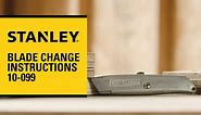 Stanley 6 in. Classic Retractable Utility Knife 10-099
