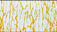 wall texture painting design idea Gold and white