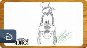 How-To Draw Goofy | Disney's Hollywood Studios