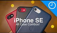 Hands-on: all official iPhone SE 2 case color combinations (18 possibilities)