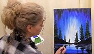 Learn to paint "Shooting Star" with acrylics | Paint and Sip at Home | Step by Step tutorial