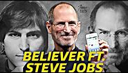 Tribute to Steve Jobs | Believer edit ft. Co-founder of Apple | Birthday Special Edit