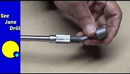 A Flexible Screwdriver and Drill Bit that "Bends"