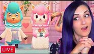 I Tried to Create the Most PINK Wedding EVER in Animal Crossing