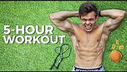 The 5 Hour Workout Challenge (do not try)