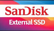 How to Use & Set Up SanDisk - Extreme Portable External Solid State Drive on Mac