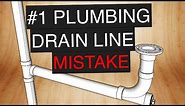 The #1 DWV Plumbing Mistake (and how to prevent it).