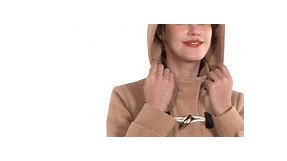 BGSD Women's Ava Toggle Hooded Duffle Wool Coat