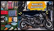 Royal Enfield Hunter 350 Modification | All Accessories For Hunter 350 | The Biker Shop - Siliguri.🔥