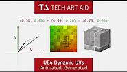 UE4: Dynamic Texture Coordinates (Animated, Generated UVs)