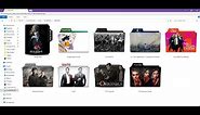 Personalize Your Movie/TV Series Collection [Change Folder Icons Permanently]