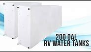 200 Gallon RV Water Tank Combo - RecPro