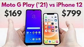 Moto G Play (2021) vs iPhone 12 - Who Will Win?