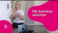 Telekom: DSL-Anschluss einrichten