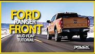 Gatorback 2019 Ford Ranger Front Mud Flaps Install
