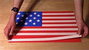 History of the U.S. Flag, in Paper