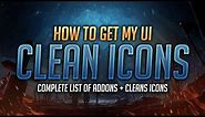 Minimalistic UI Guide with Clean Icons & Complete List of Addons