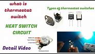Temperature Sensor Thermostat Switch Circuit with KSD301