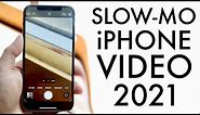 How To Slow Mo a Video On iPhone! (2021)